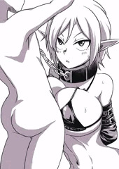 ショタと拘束三白眼娘