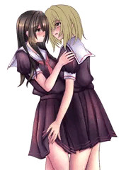 見つめ合う2人