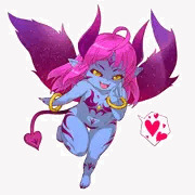 【Skeb】青肌で白黒目の妖精さん