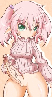 縦セタふたなりエルフちんちん