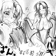 プールにて