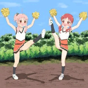 こはねちゃんとメグちゃんの秘密の特訓