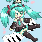 ミクさんとダヨさん