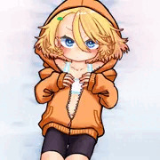 少し目つきの悪い女の子