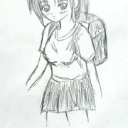 小学5年生　女子児童(落書き)