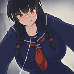 捕食眼鏡っ娘