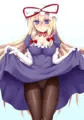パンスト紫２