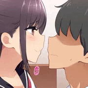 制服 キス