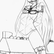 木馬の上を移動