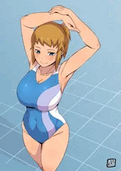 競泳水着のパイセン