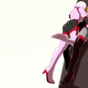 よその娘：エリシアさんがオリティナさんを壁際で......