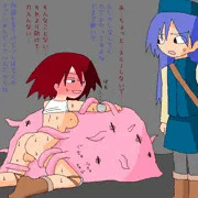 【ふたなり】凹型触手
