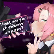 pixiv1000フォロワーありがとうございます！