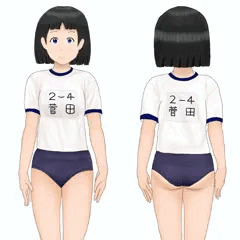 整列してる子の前と後ろから
