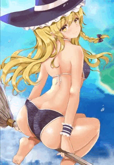 魔理沙の水着