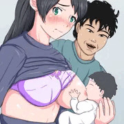 兄嫁の授乳を覗く引きこもりの弟