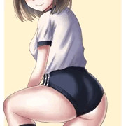 サイドラインブルマと女の子
