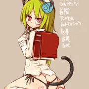 #裸のうちの子にフォロワーさんから言われたものを付け足していく