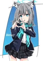 「砂狼シロコ(ブルアカ)」240408ラフ