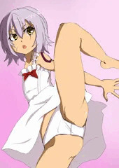 ジャックちゃんのパンチラキック