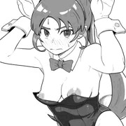 イナズマイレブン　忍原来夏ちゃんバニー