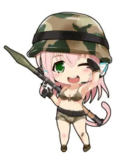 右のバナーのイラスト娘