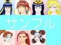 格闘女子を自分なりのオリジナルコスチュームにしたＣＧ集３