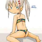 グレカーレちゃんのお尻