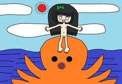 クラーケンに乗り込んで