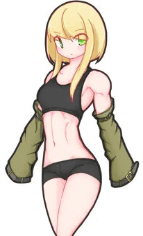 スレンダーでマッチョ