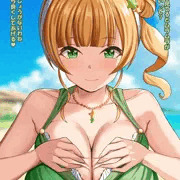 平安名すみれの水着パイズリ
