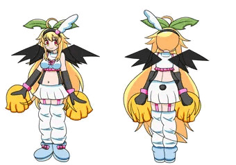 ニジエたんスケベ衣装イラコン