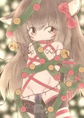 クリスマスねこツリー