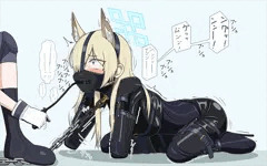 尾刃カンナ　ヒトイヌ　バルーンギャグ