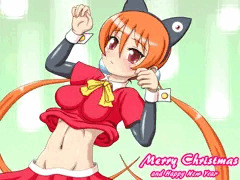 2016年のサンタ娘