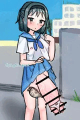 下着着けてるのにノーブラノーパンのふたなり