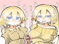 瑠璃ちゃんと蛍ちゃんにオナサポされちゃうぅっ…♡♡