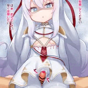 ル・マランちゃんの白タイツ太ももコキ