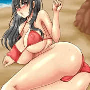 ビーチでDQNに寝取られた彼女_裏表紙