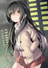 夜にたたずむ幼女ちゃん