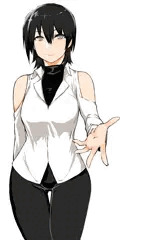 凛々しい人妻さん