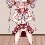 えっついなちゃん調教シリーズ・制服たくしあげ維持耐久責め