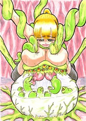 妖蟲を育む母乳水槽２