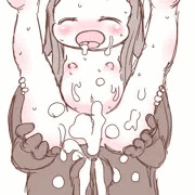 になちゃんにびゅーっ