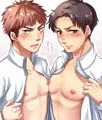 親友乳首