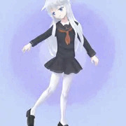 無帽で白タイツの響さん