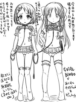 ちびドルBINGOの賞品が送られてきた