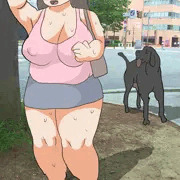 炎天下で