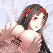 上里の馬乗りパイズリ