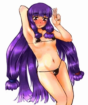 腋毛や妊娠といった個人的趣向に富んだパチュリーさんCG集